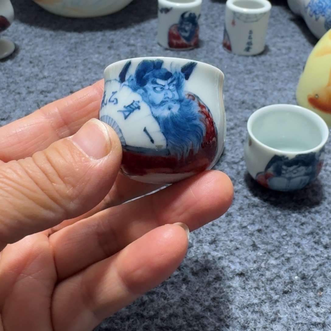 艾***辰现代景德镇陶瓷手绘茶具