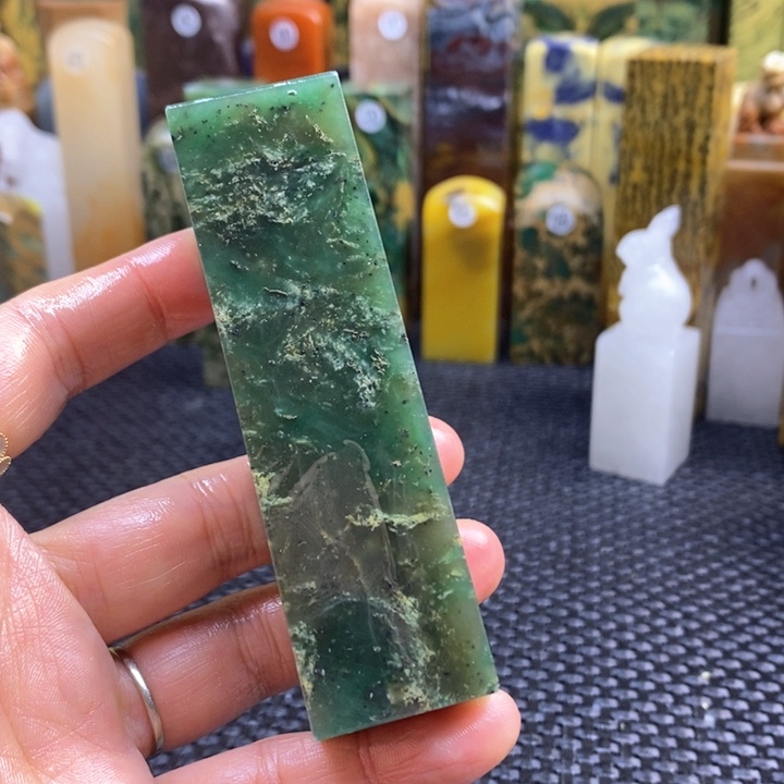 青田石溪****e青田石印章石