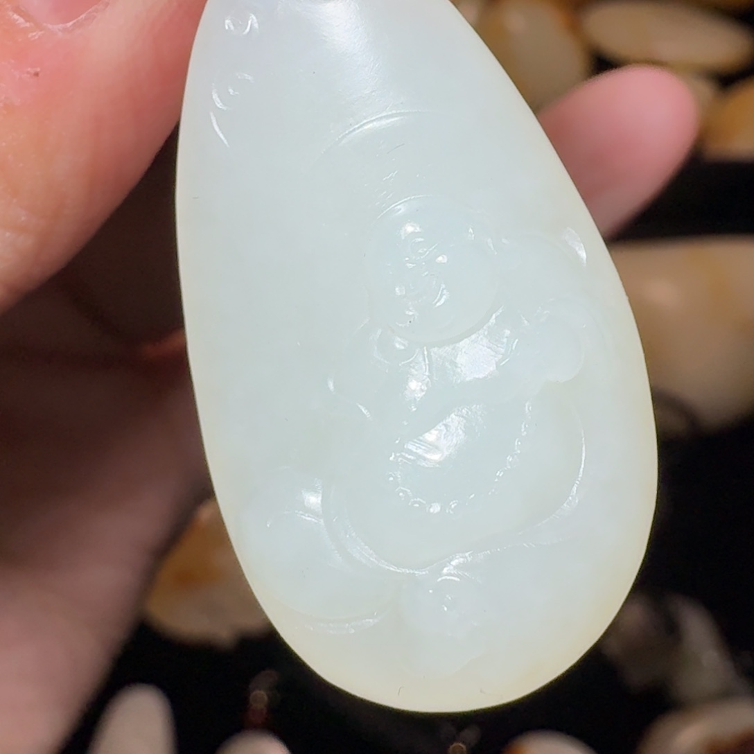 和田玉颈饰未镶嵌