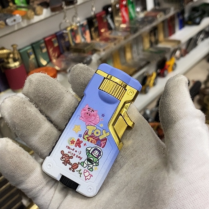 冰***࿐明铬充气打火机充气打火机