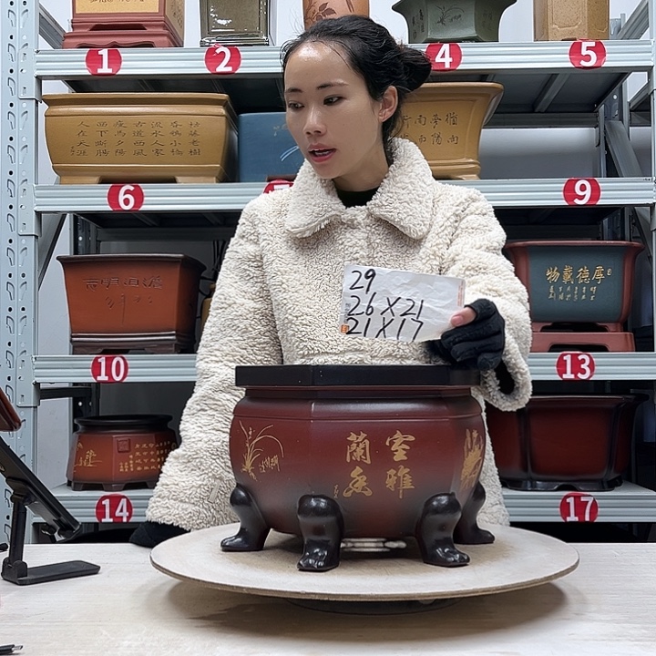 花盆紫砂紫砂花盆