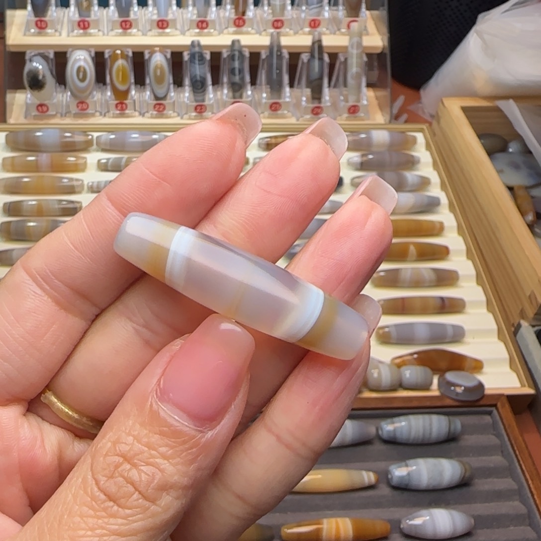 玛瑙/玉髓锁骨未镶嵌