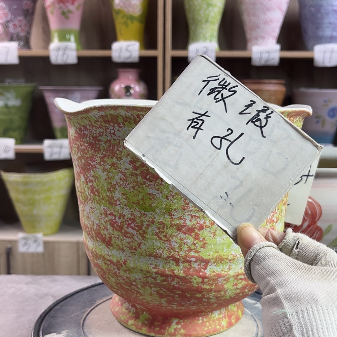 景德镇陶瓷花盆花盆