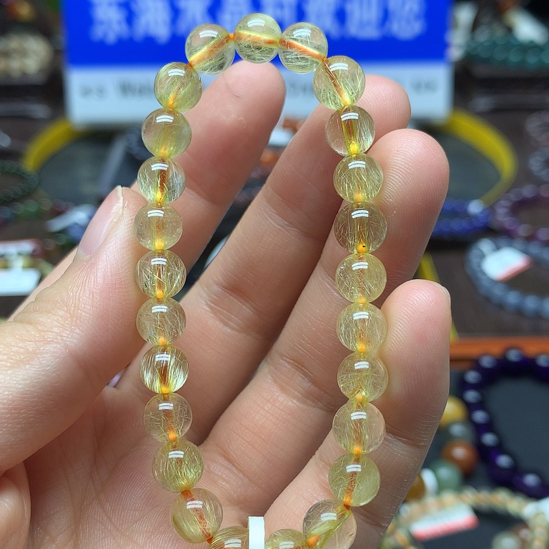 水晶手链未镶嵌手链