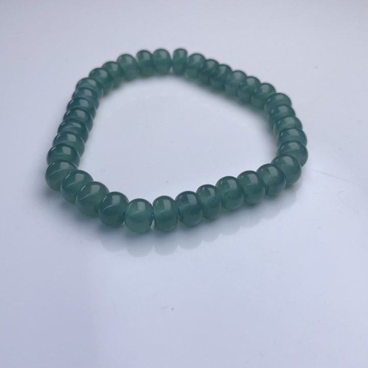 翡翠手串未镶嵌7mm！