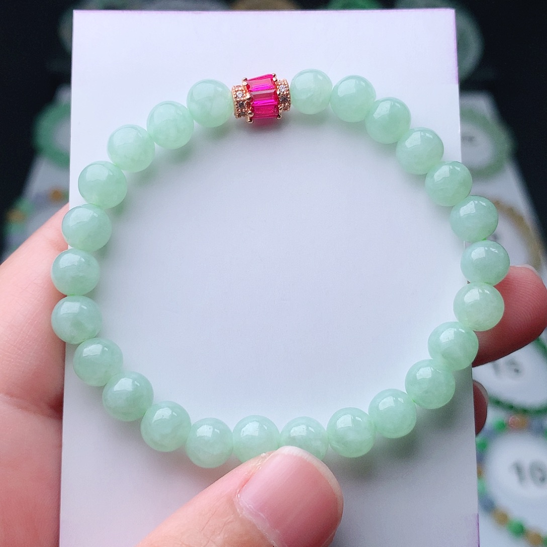 翡翠手串未镶嵌翡翠