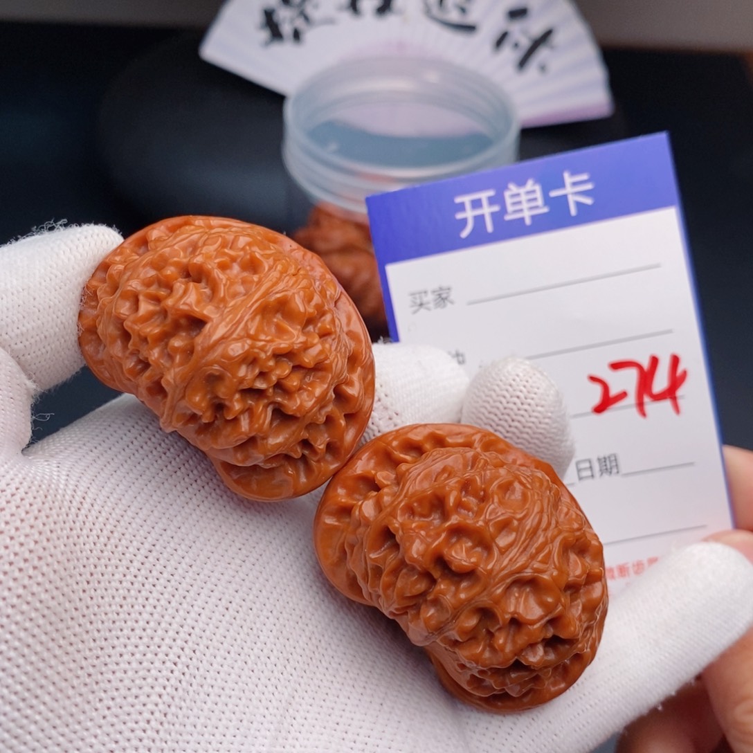 文玩核桃把件44宫灯274