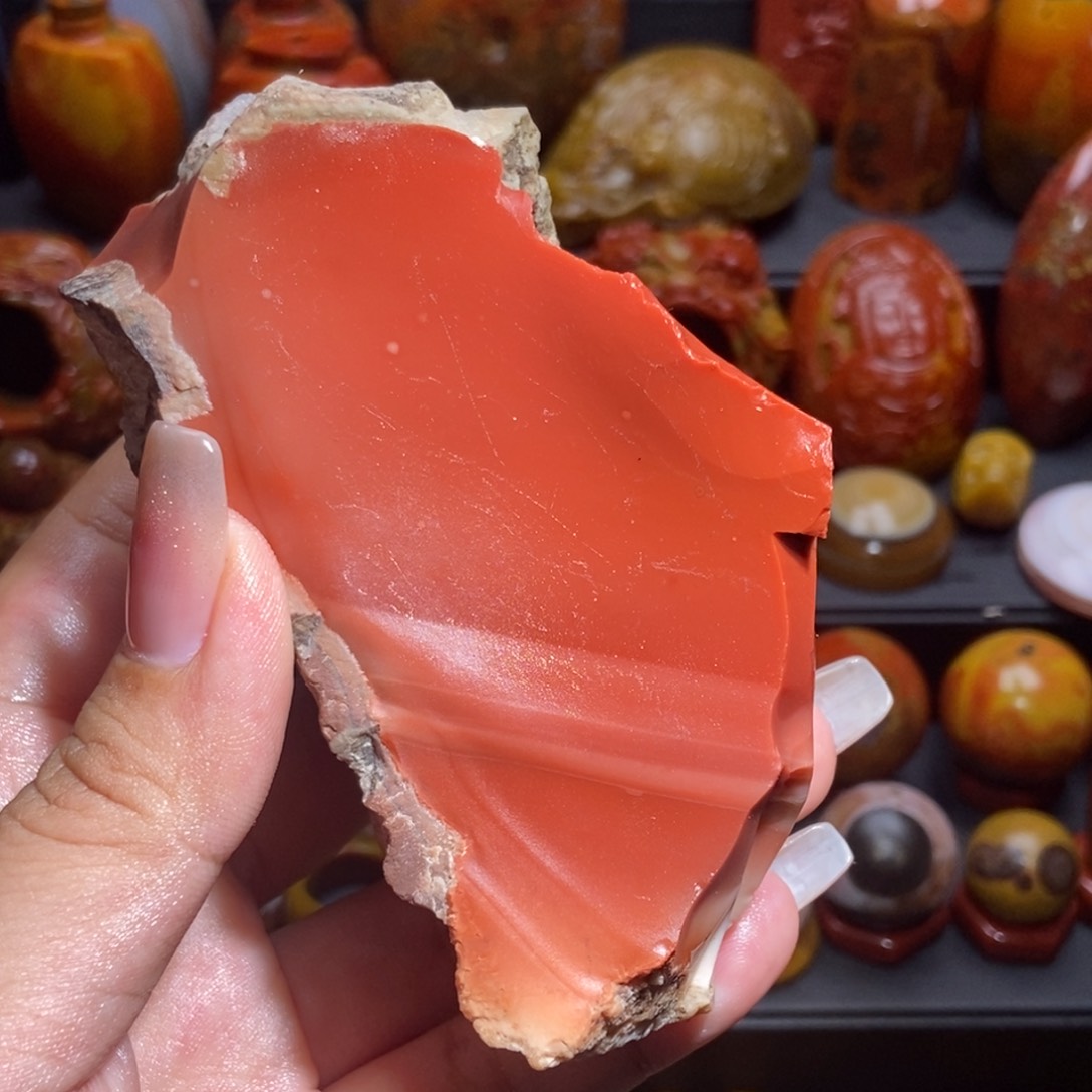 门***才玛瑙/玉髓手串未镶嵌