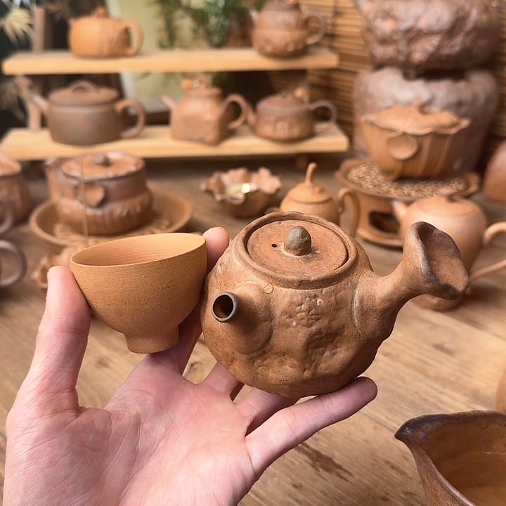 原矿老岩泥茶器系列