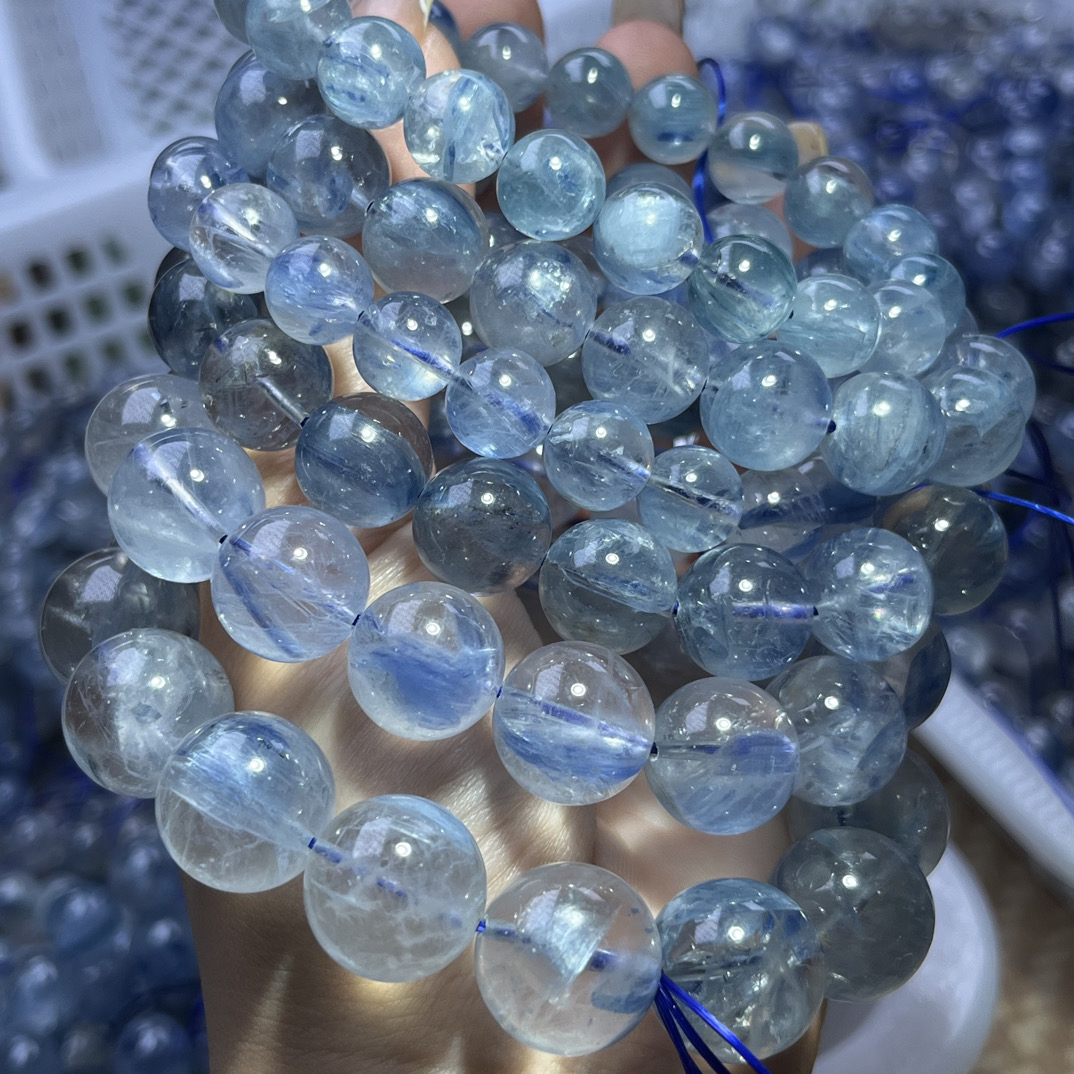 3号链接天然水晶海蓝宝彩幽灵以直播间为准
