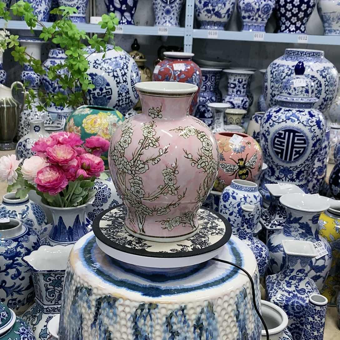 【闪购商品】摆件冰梅花瓶瓷器………………………………