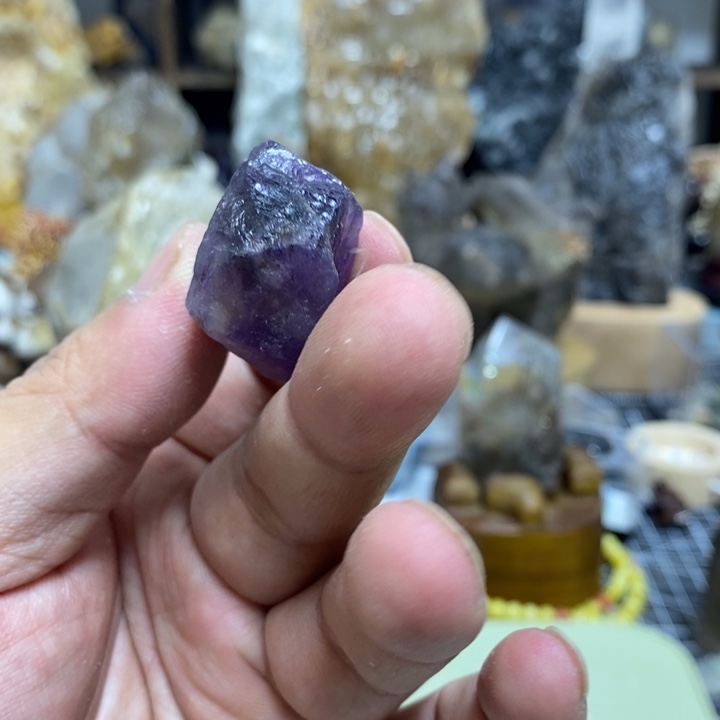 水晶水晶柱未镶嵌