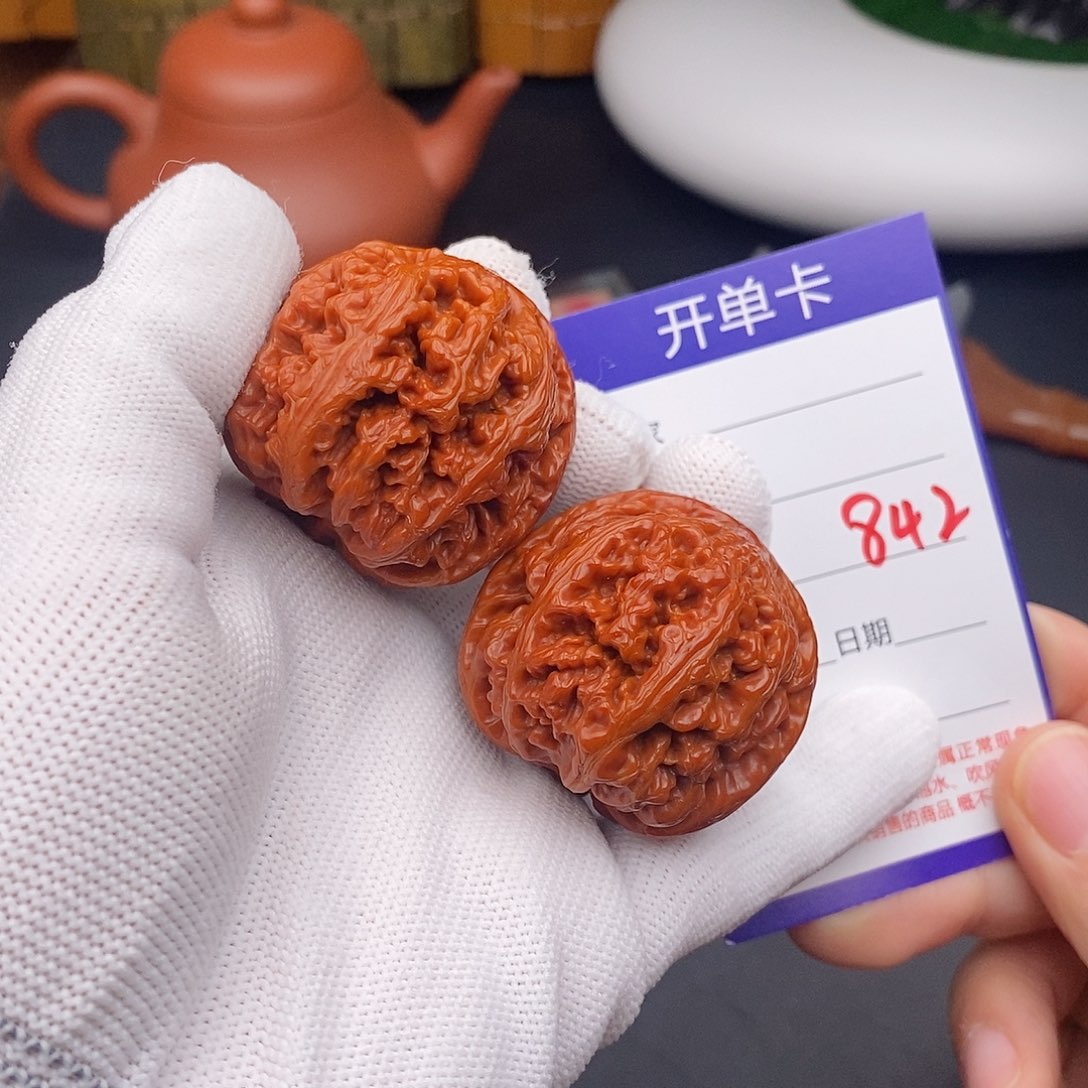 把件文玩核桃40粗筋842