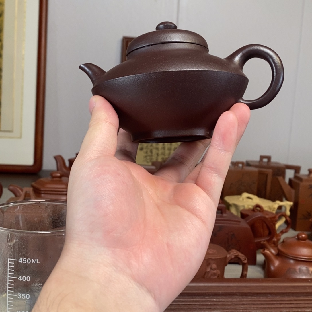 茶壶紫砂原矿泥料传统工艺制作