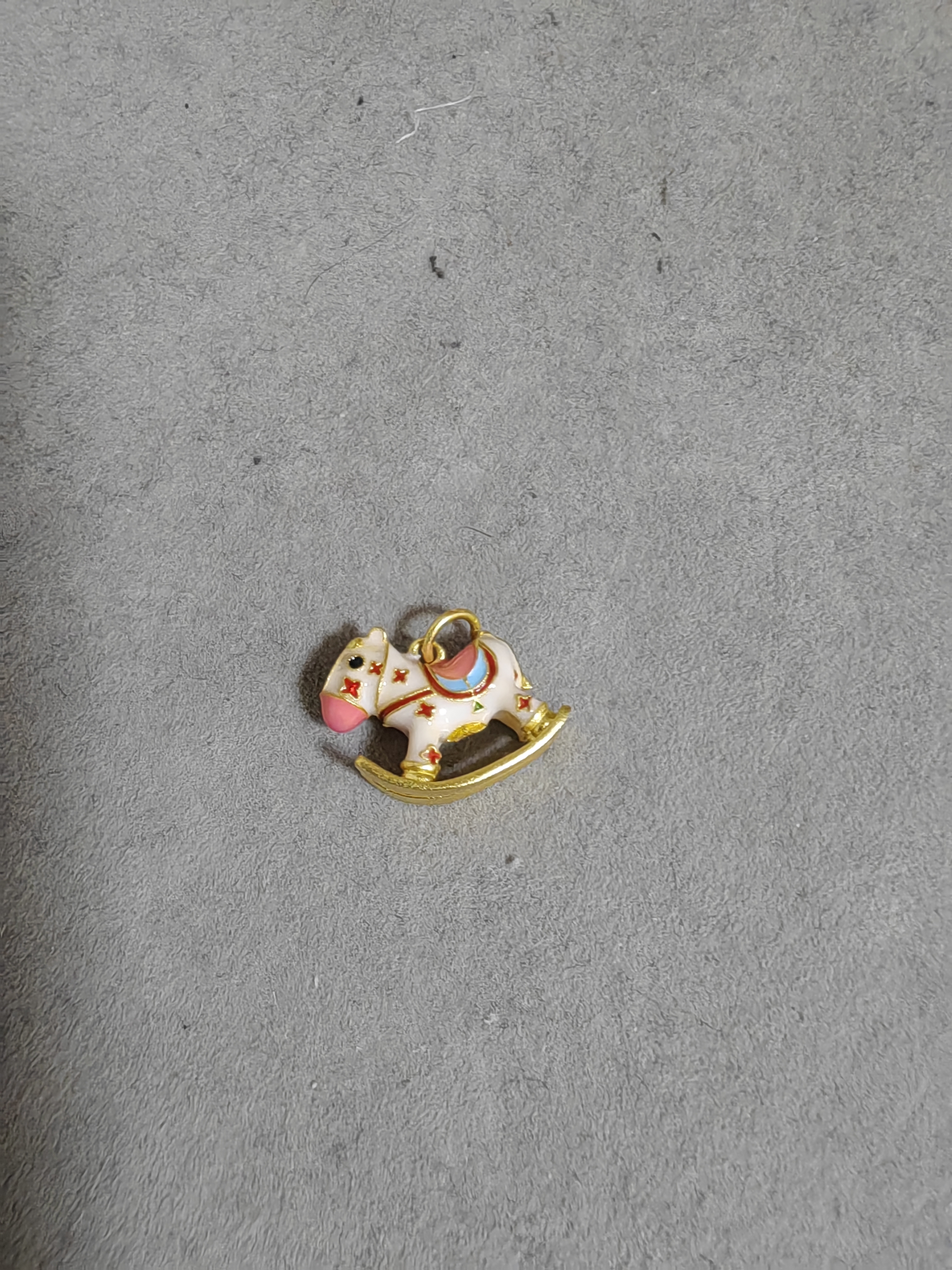 胖福饰品足金木马