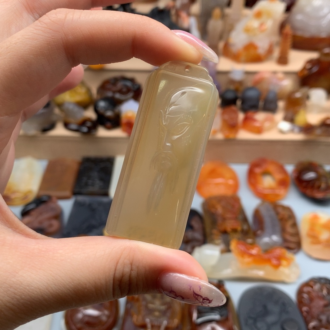 合金颈饰玛瑙/玉髓