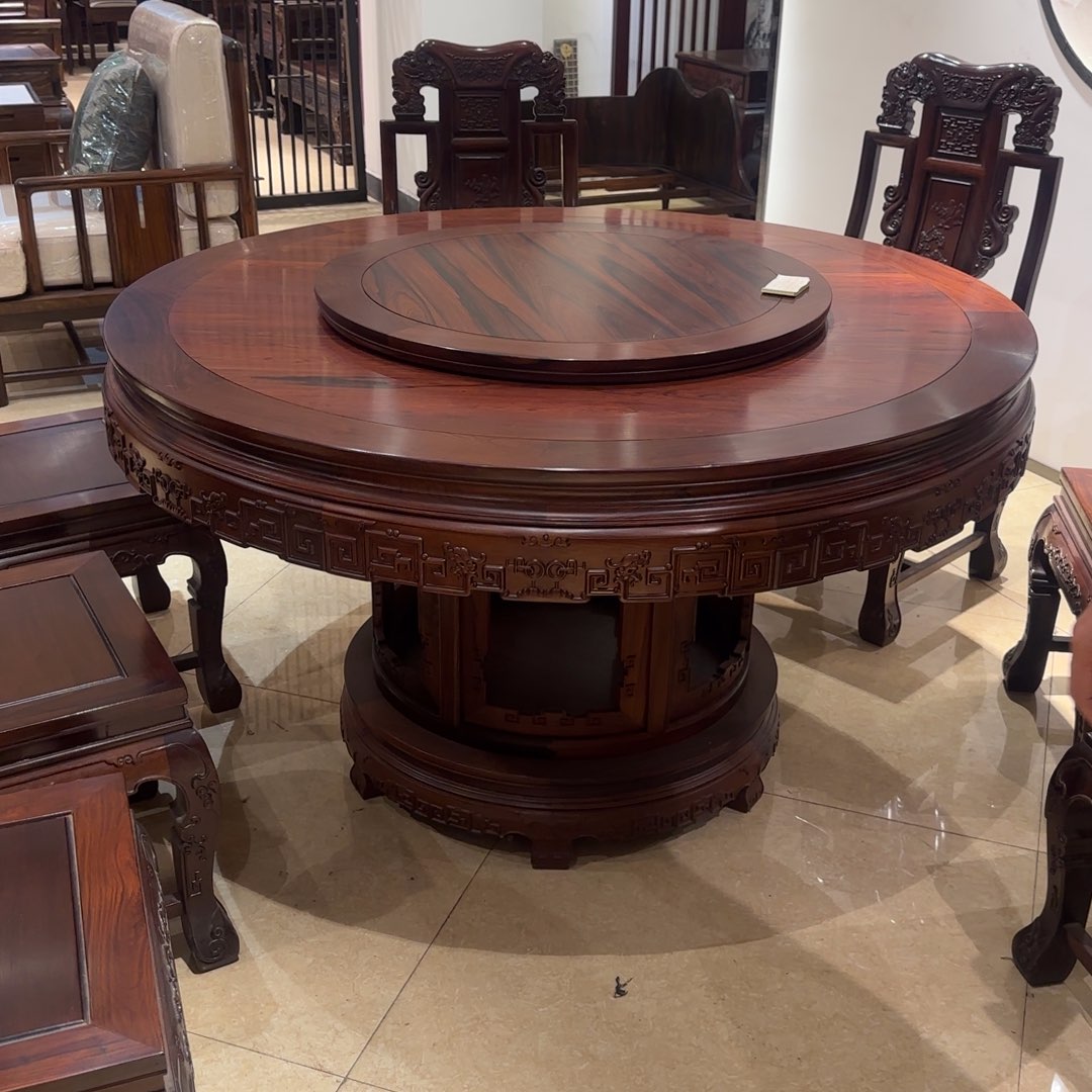 用***7红酸枝木类柜类家具1.38单桌