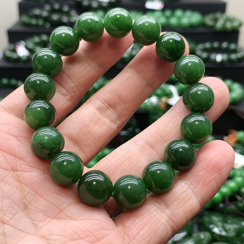 【闪购商品】和田玉（碧玉）手链未镶嵌