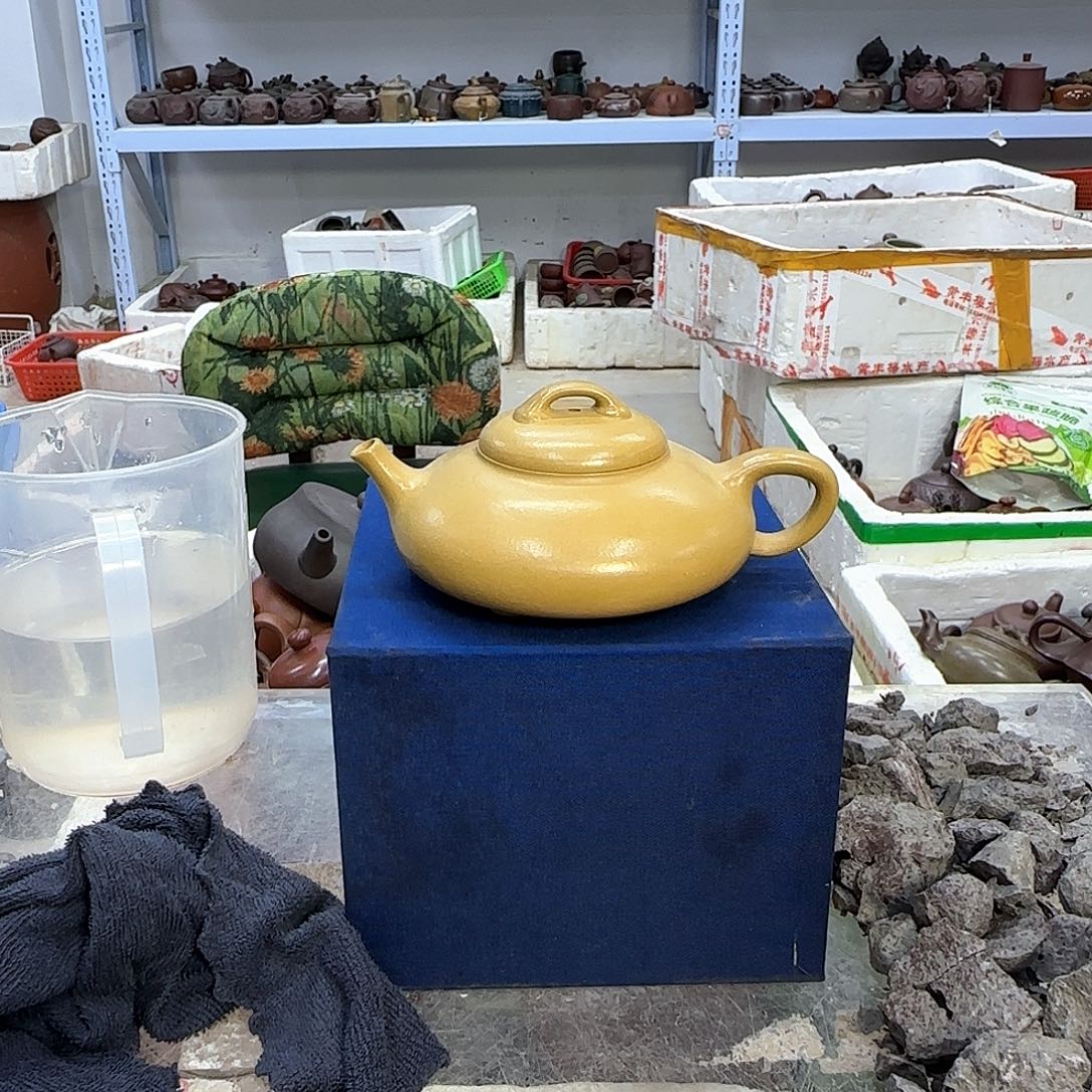 茶壶紫砂宜兴紫砂壶瑕疵