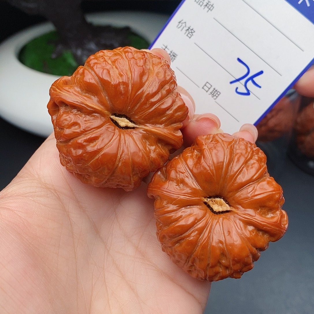 把件文玩核桃46南瓜75