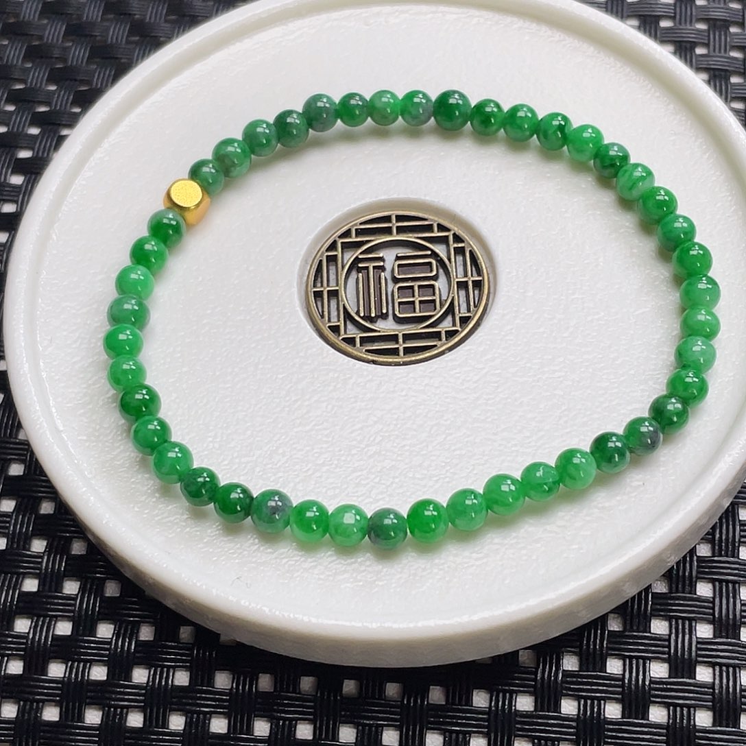 翡翠手链未镶嵌卡4