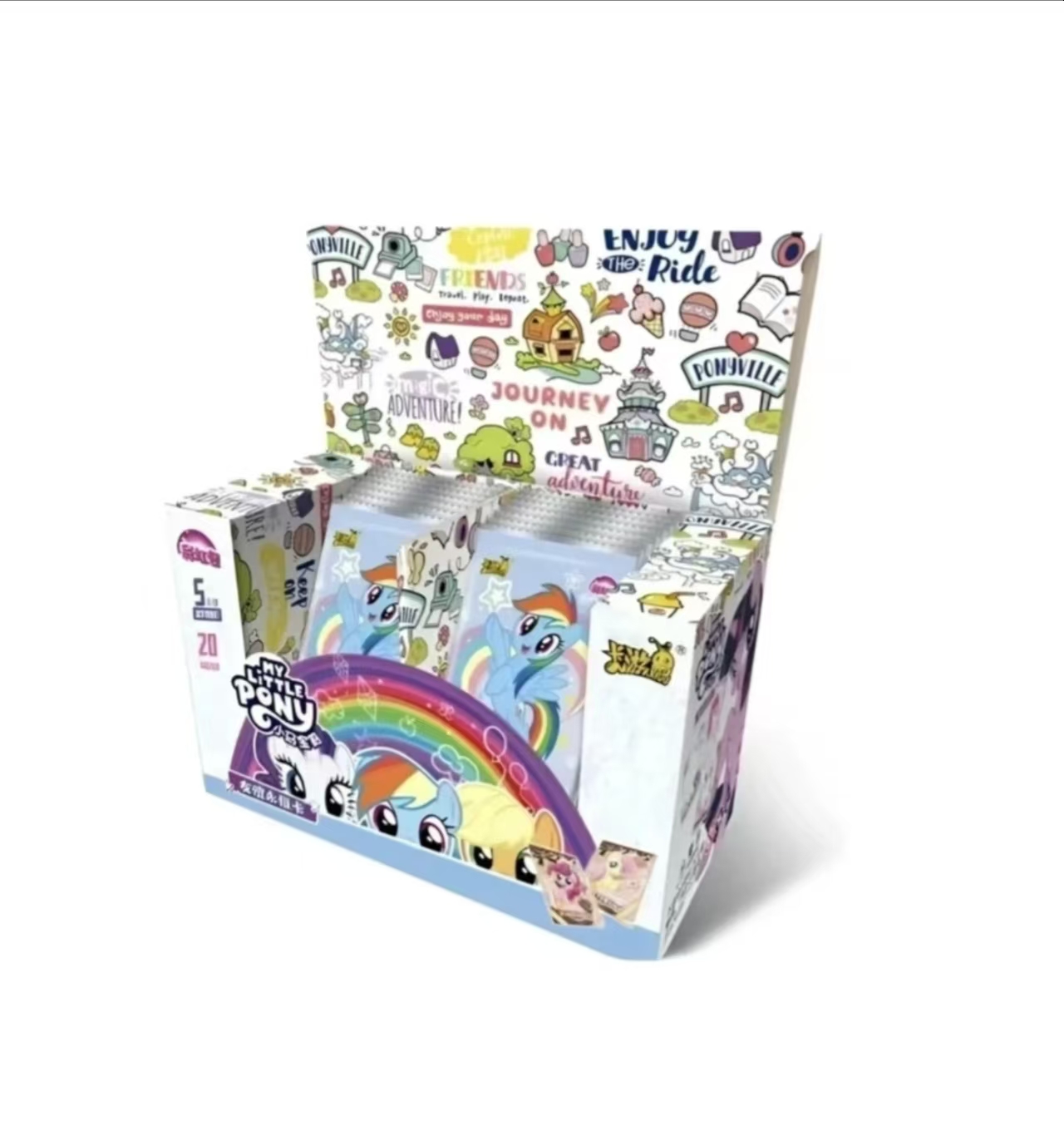 【打电话】小马宝莉彩虹4弹收藏卡盲盒