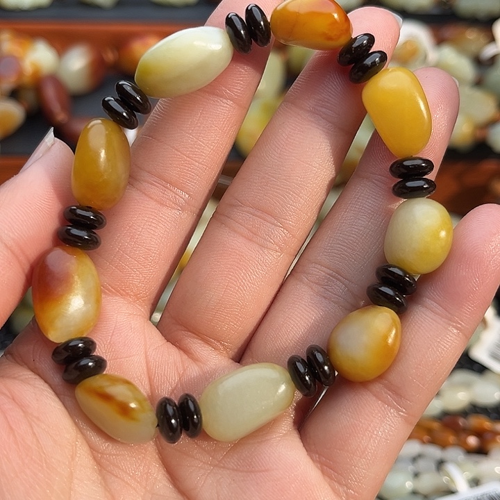 和田玉手链未镶嵌