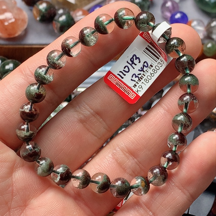 水晶手串未镶嵌天然