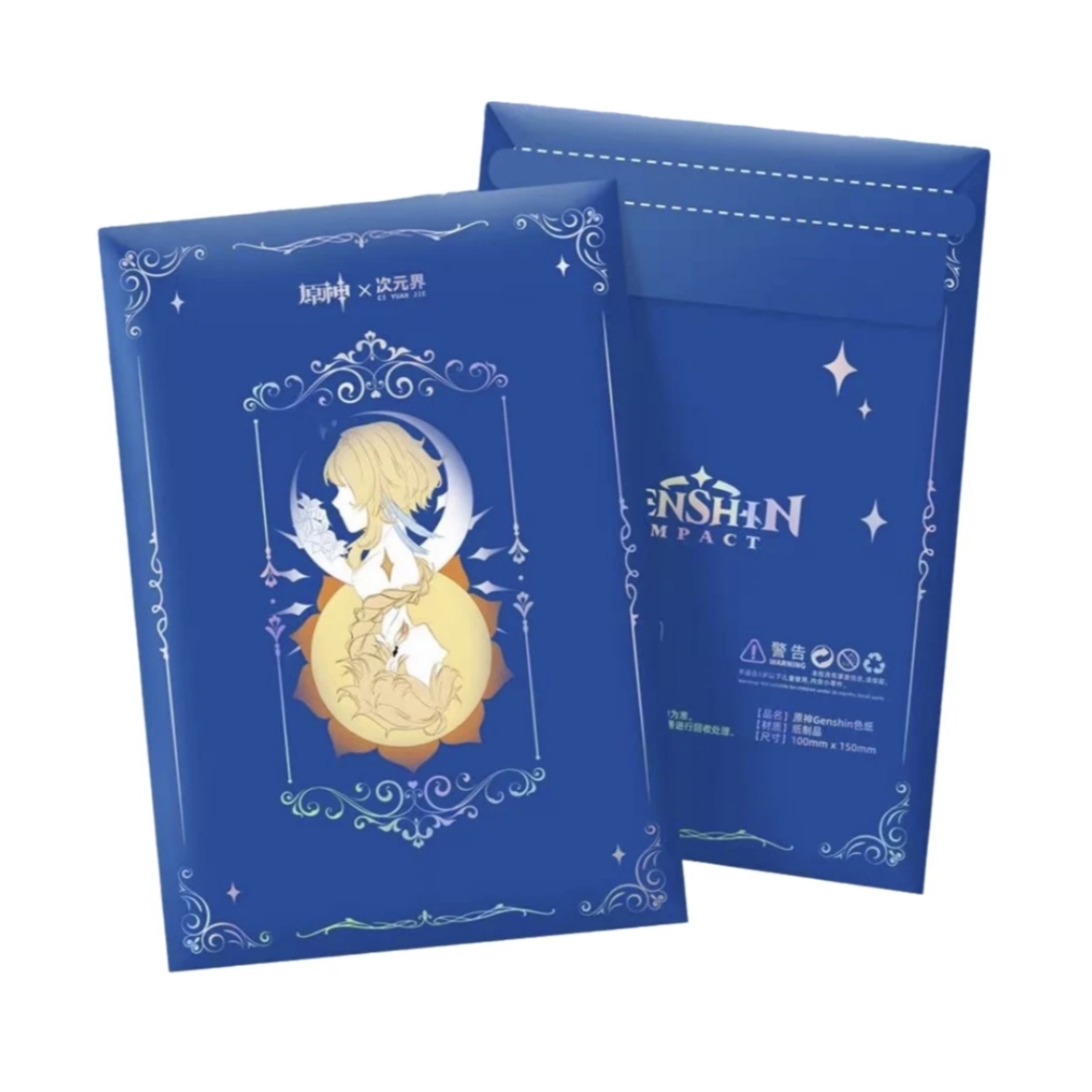 白【强取豪夺】次元界四弹 原神 国产二创色纸盲盒（代拆）