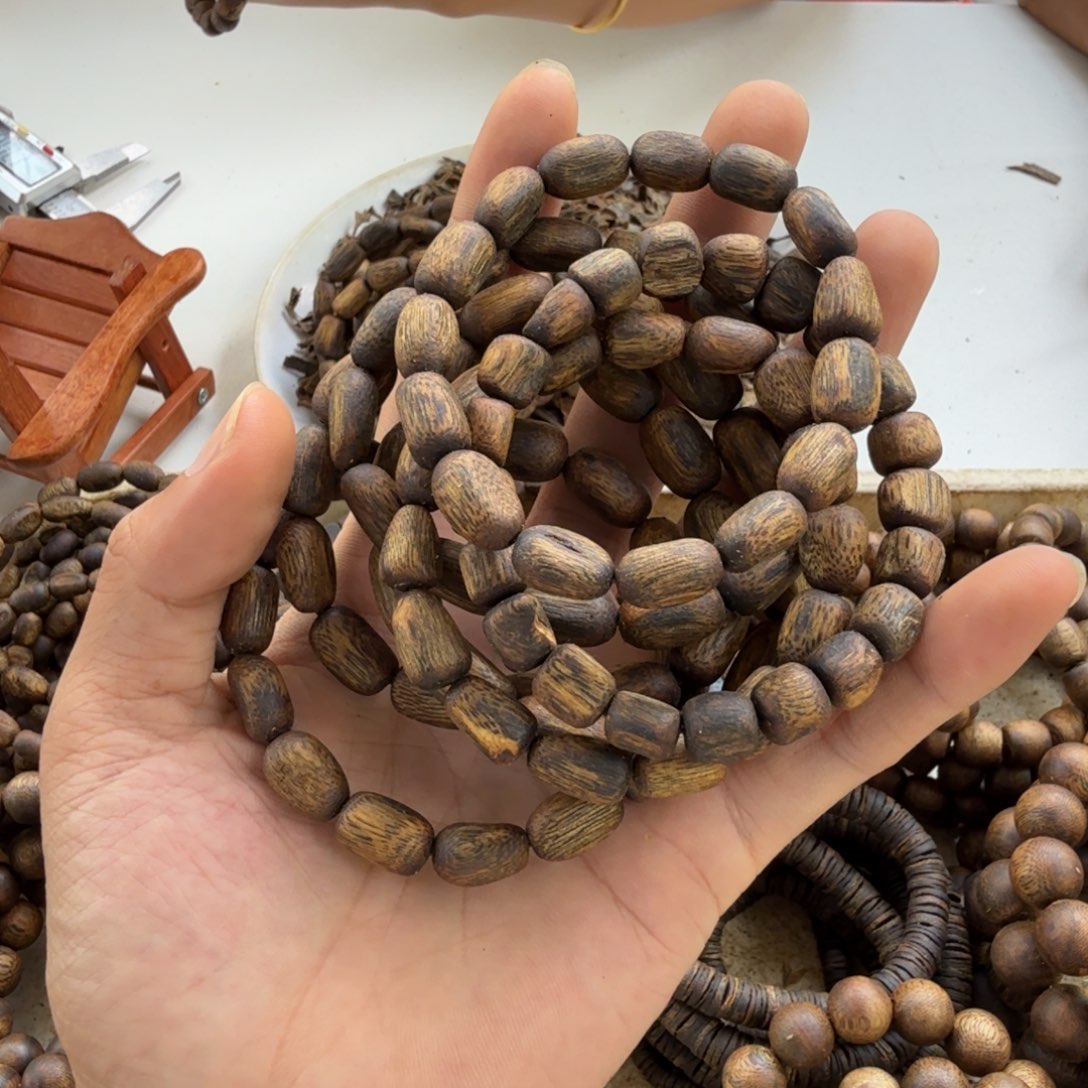 沉香碎屑沉香单圈张勺子6克多样性发一