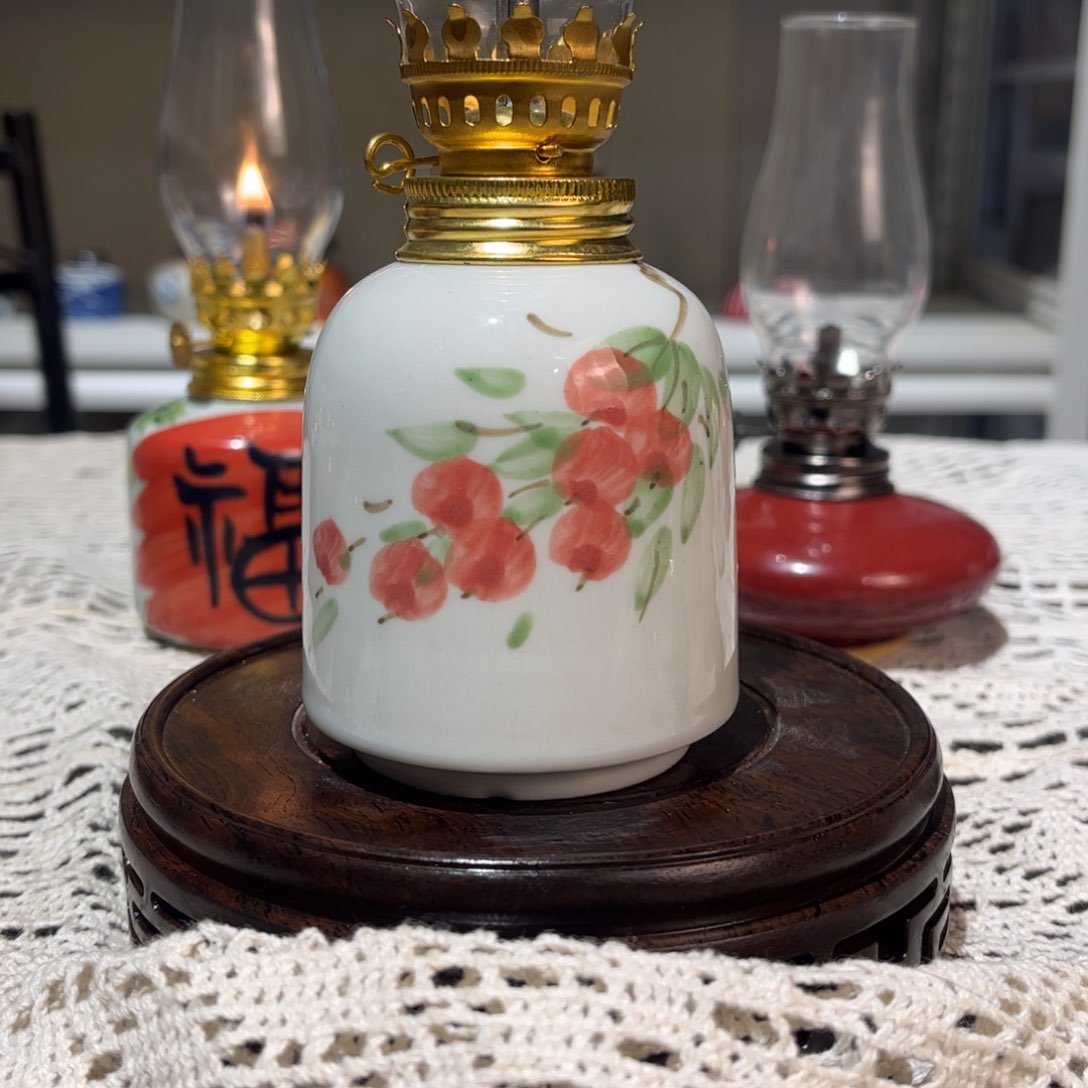 摆件景德镇陶瓷香薰灯