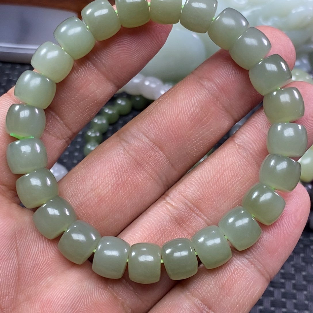 和田玉手链未镶嵌