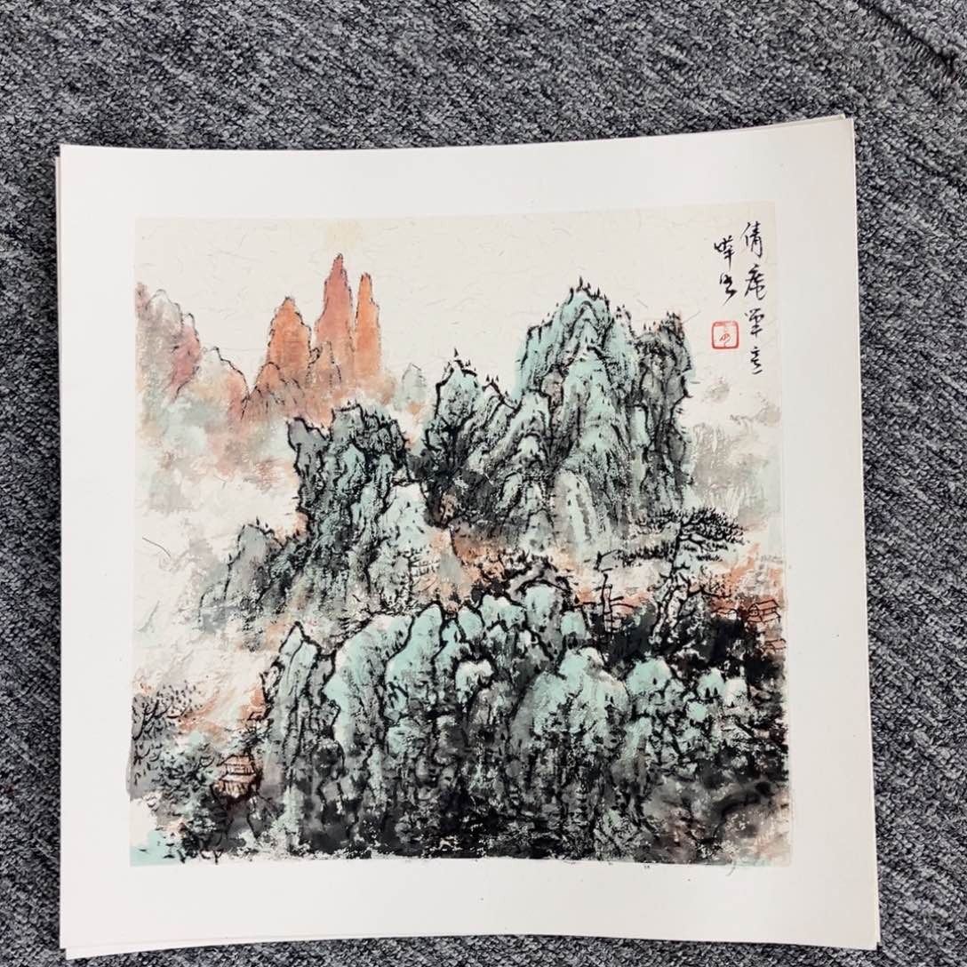 国画绘画艺术作品33.33