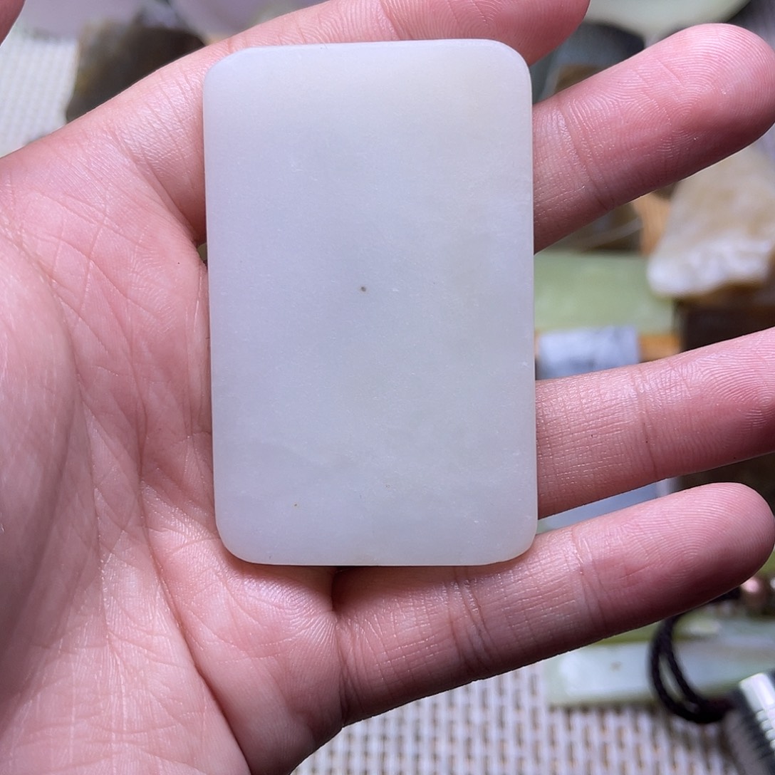 未镶嵌和田玉珠宝半成品天**莲