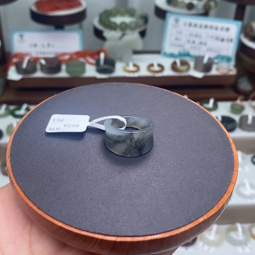 【闪购商品】未镶嵌戒指和田玉和田玉戒 13-1