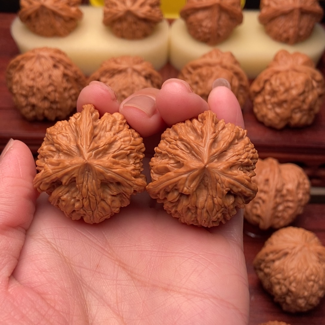 桃核把件御龙粗筋三棱36