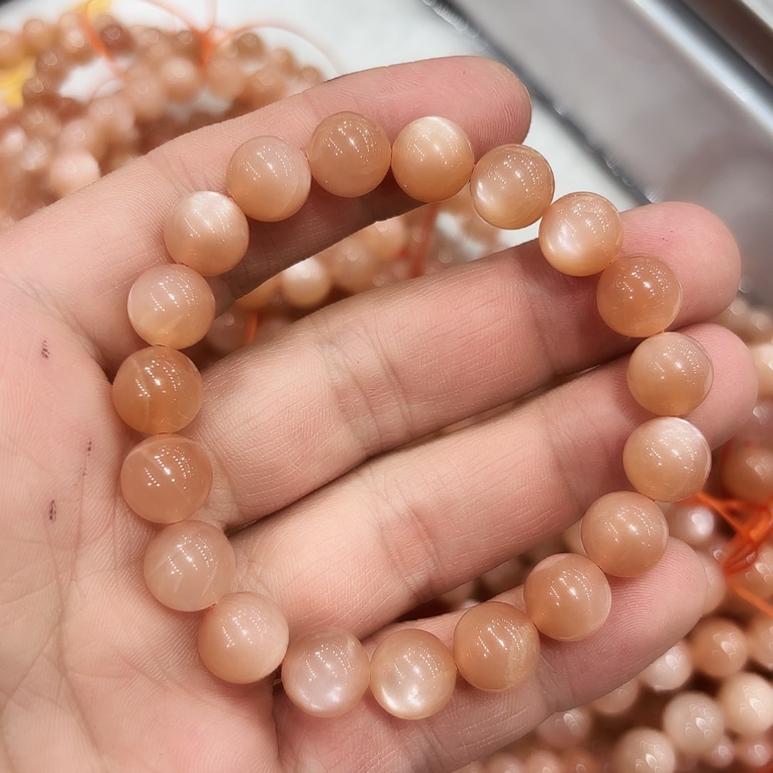 水晶手链未镶嵌橙月光