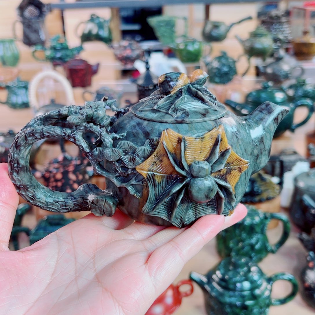 三***哥天然石材手工雕刻