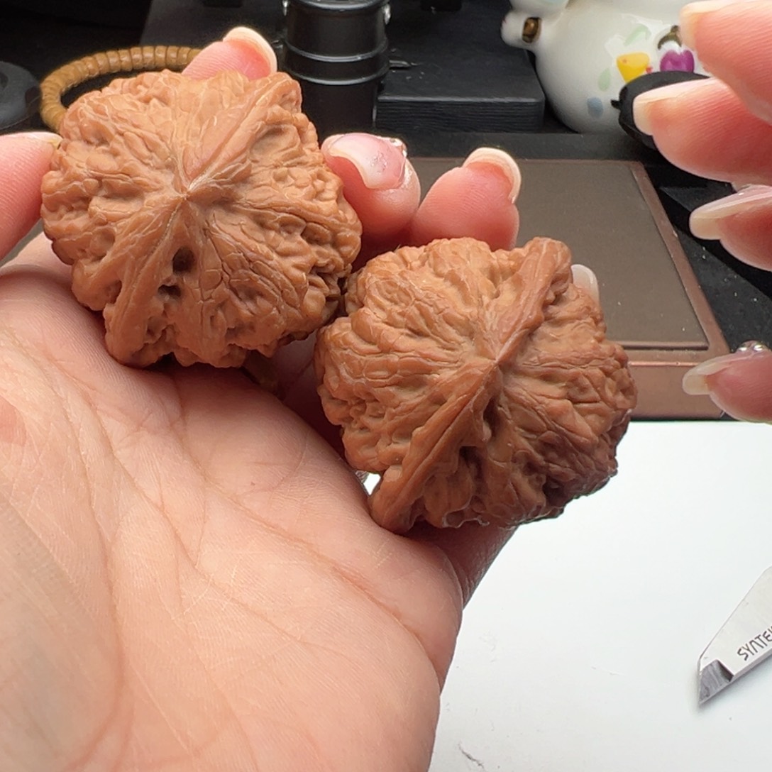 文玩核桃把件凤凰台42