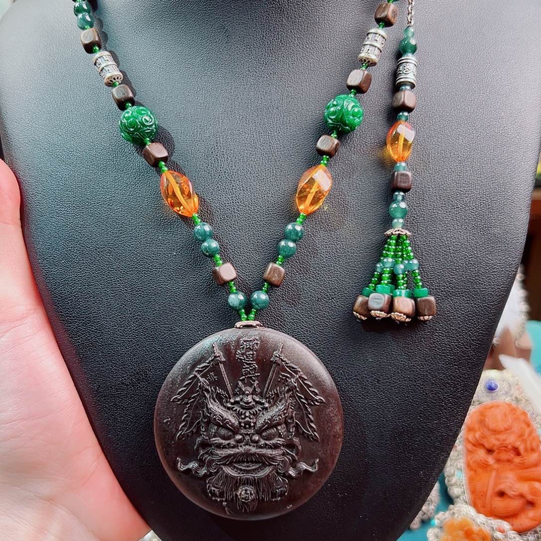 925银珐琅锦象原创设计款式项链