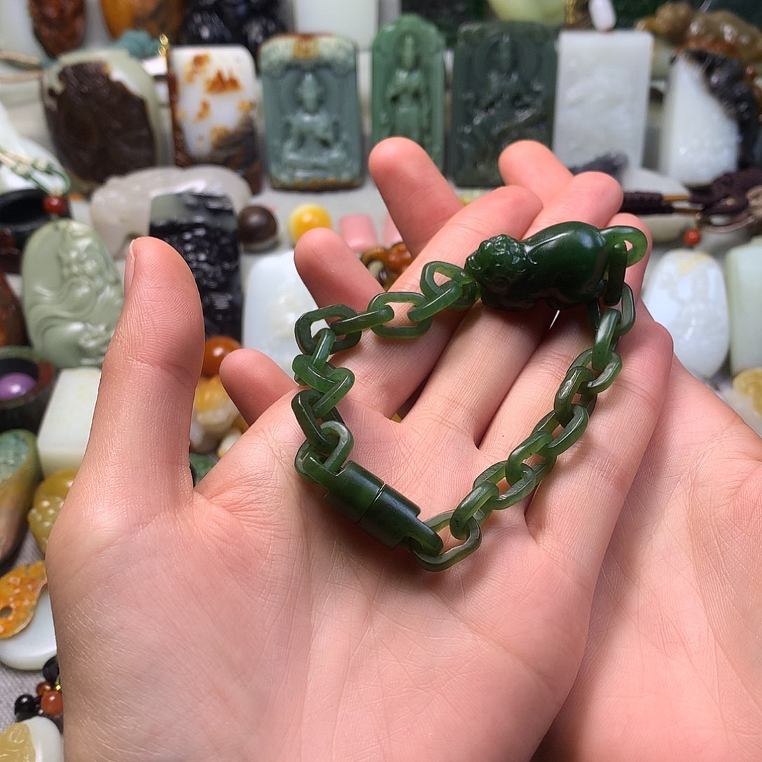 未镶嵌手链和田玉