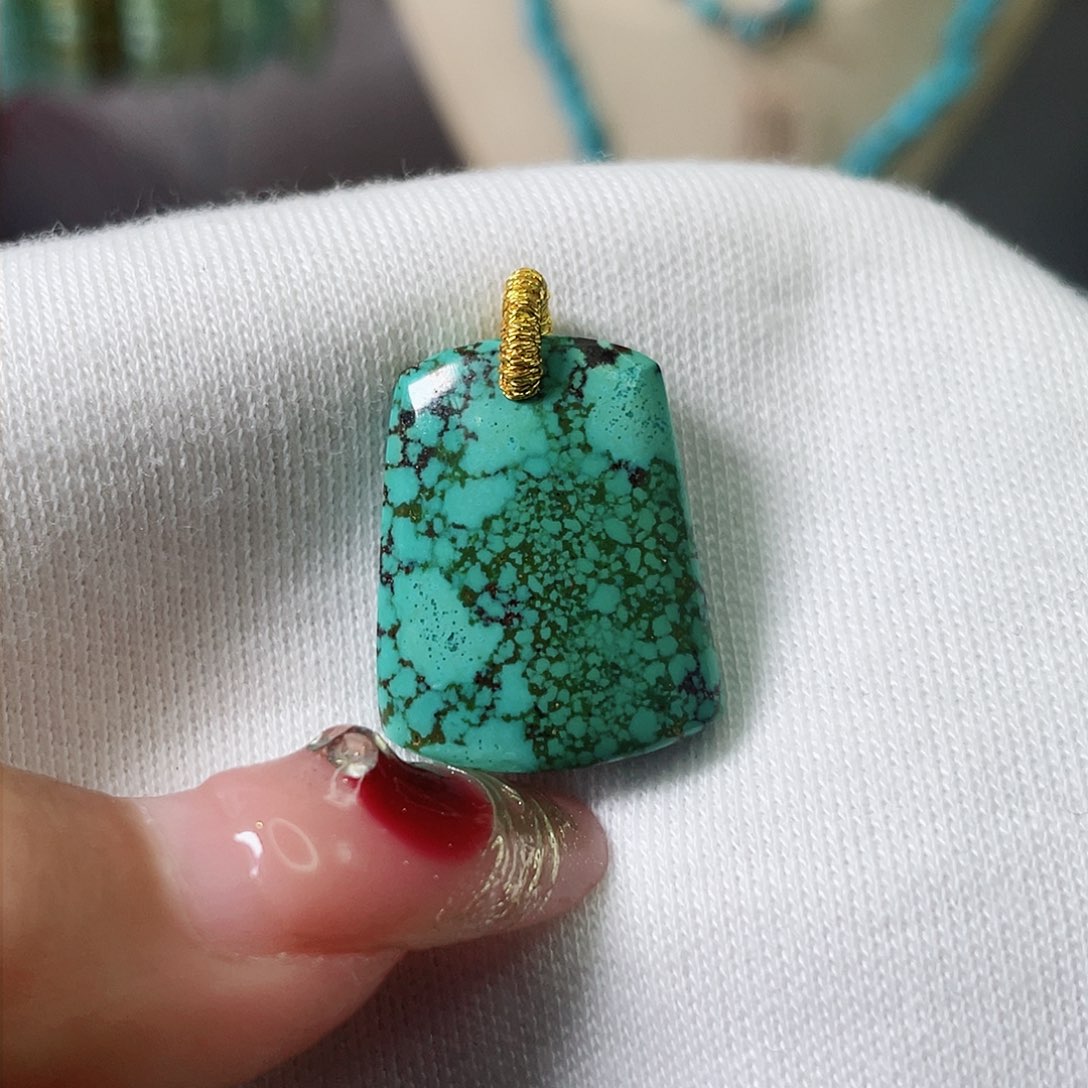 绿松石珠宝奇石未镶嵌