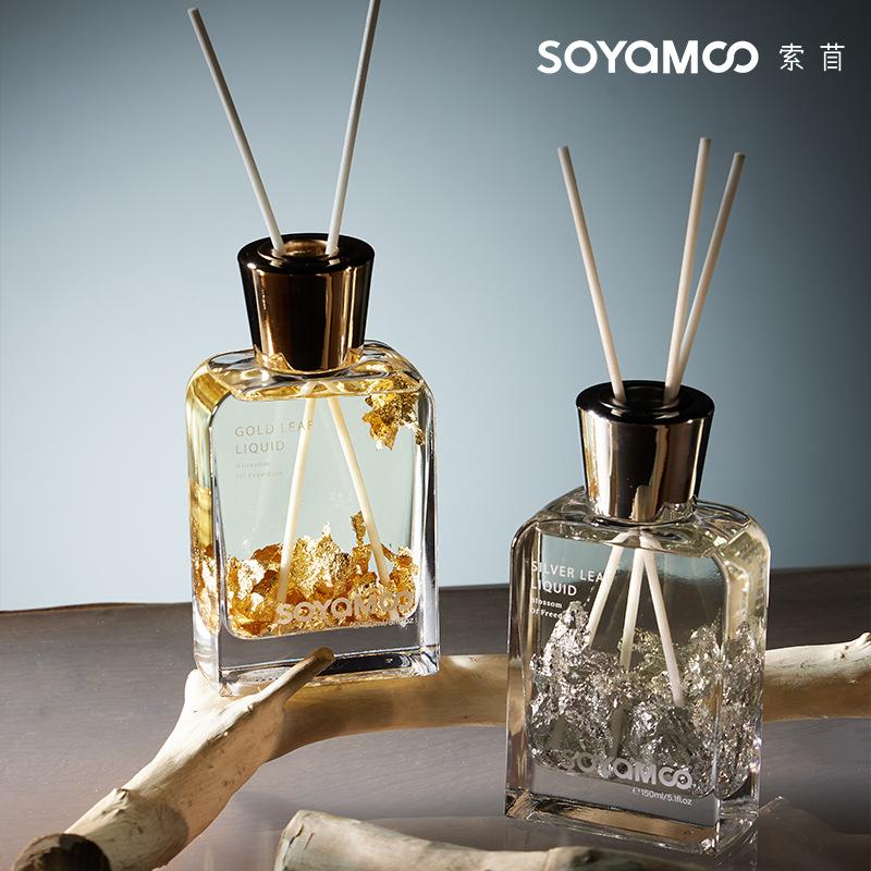 CITTA/西苔法国街区无火香薰索苜金箔檀木花香调持久留香香氛摆件