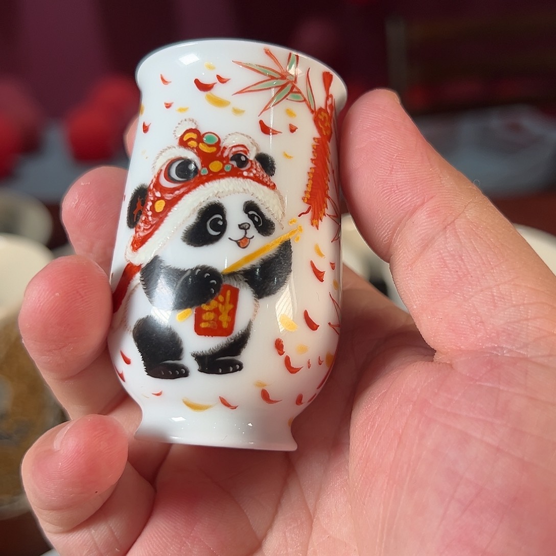 杯姓***祥景德镇手工手绘陶瓷