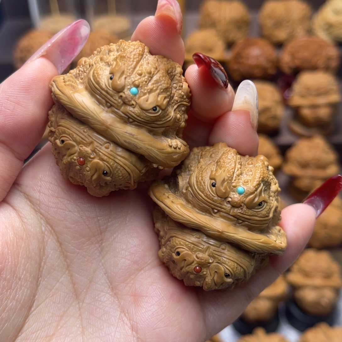 元旦福利四面龙蟾带镶嵌