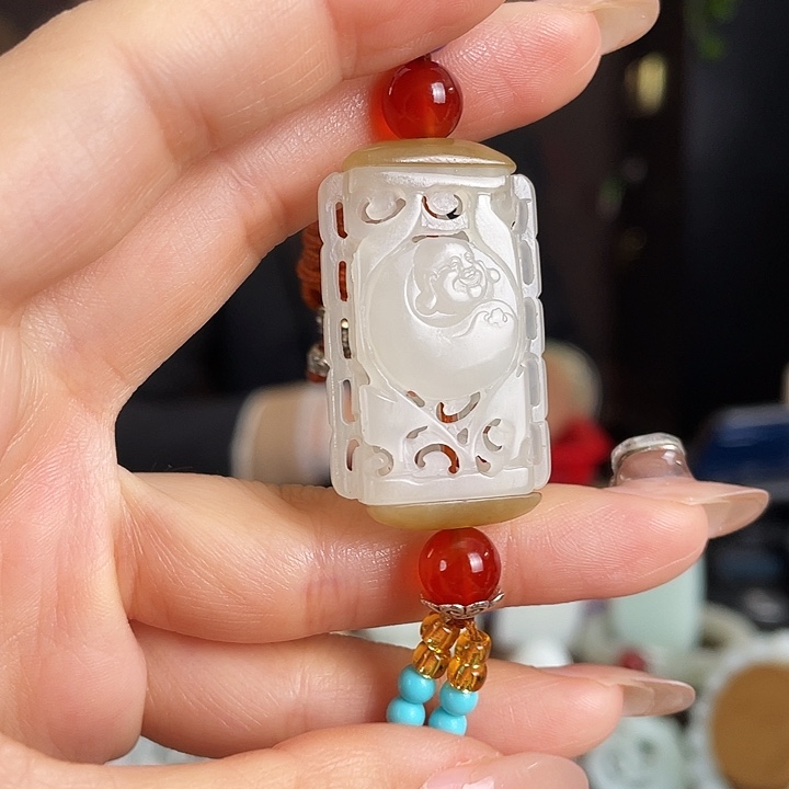 和田玉未镶嵌颈饰定制发货