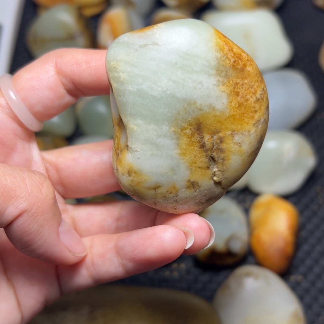 和田玉未镶嵌挂件19