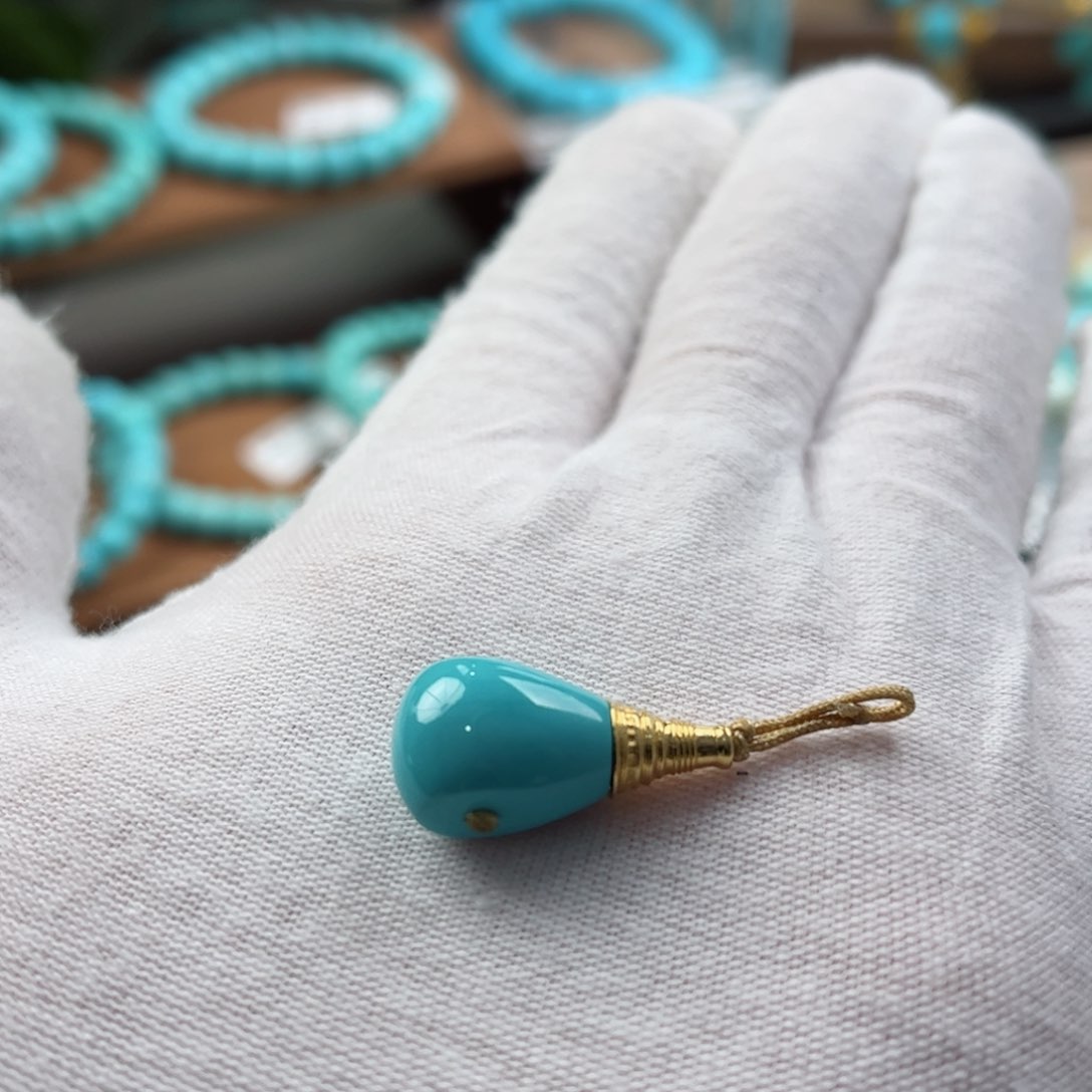 绿松石未镶嵌配饰