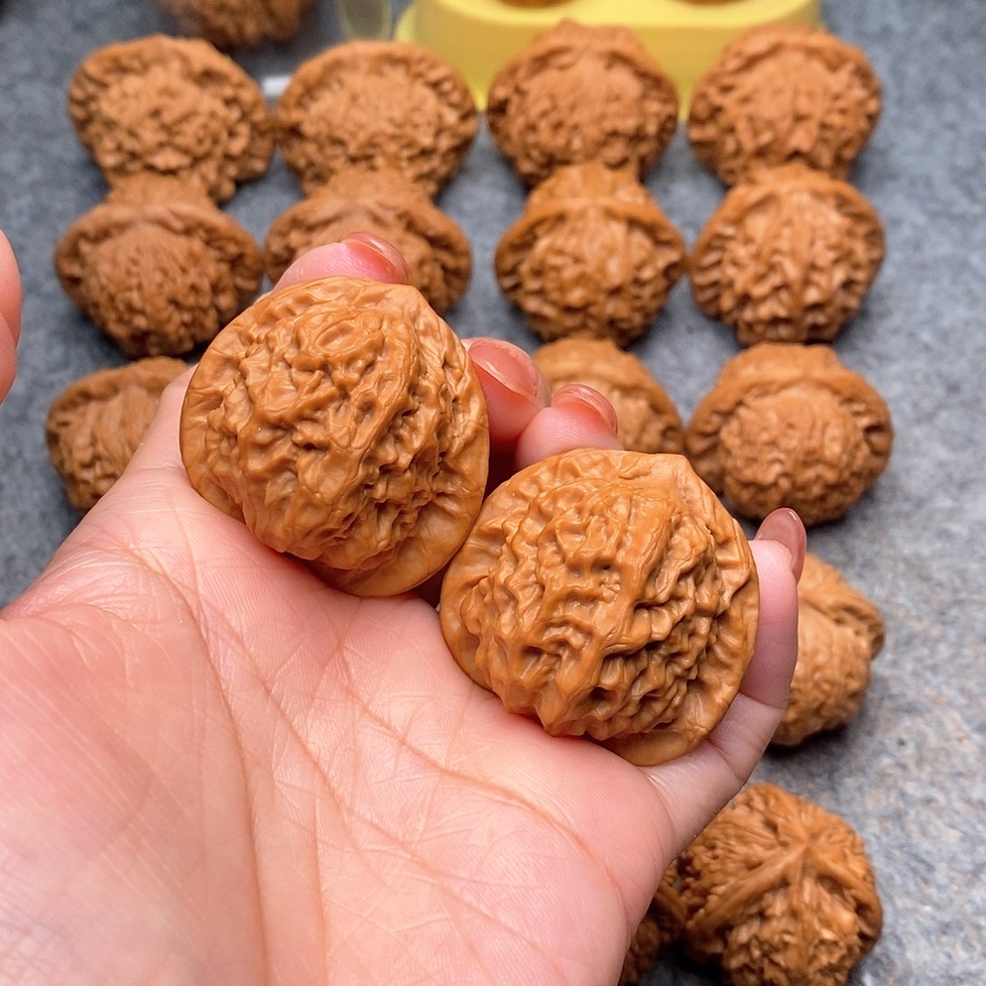 文玩核桃把件瓷娃娃39全品