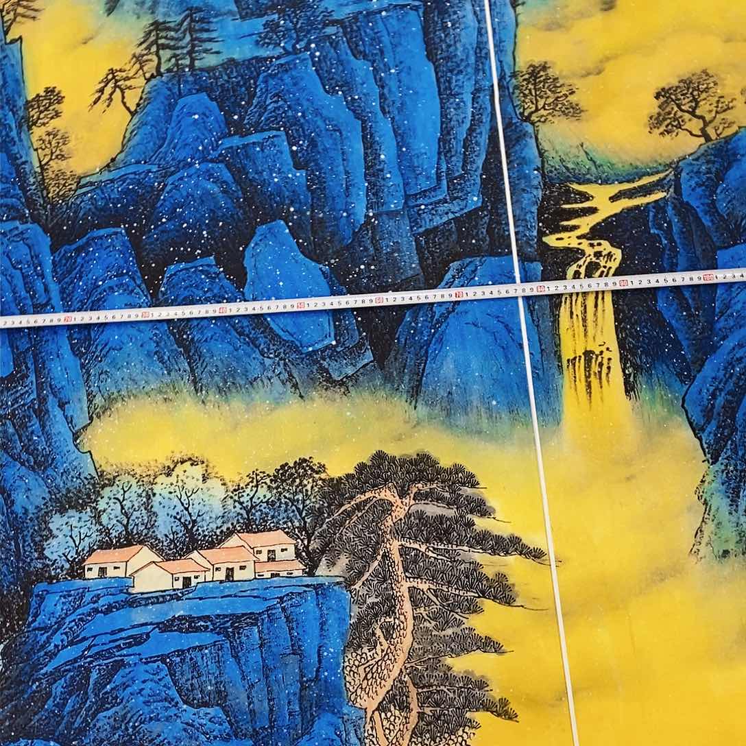 国画天**** 颇似于天书里记载有两